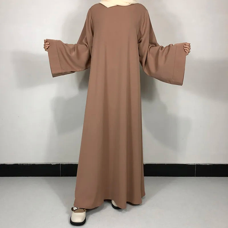 S/\-BrIn/\ - Abaya de Nida Lisa básica